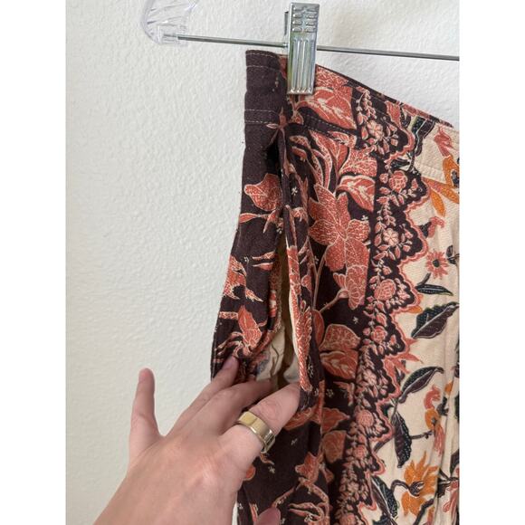 Anthropologie Smocked Balloon-Leg Pants Size 10 - Picture 9 of 10